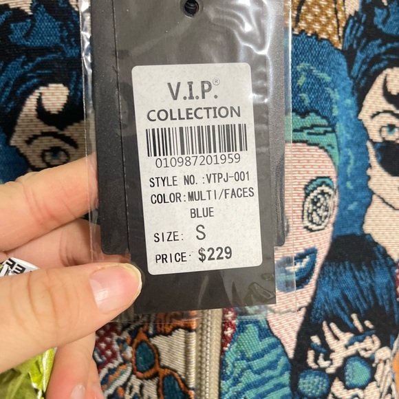 VIP Colorful Graphic Women's Jacket - Picture 4 of 9